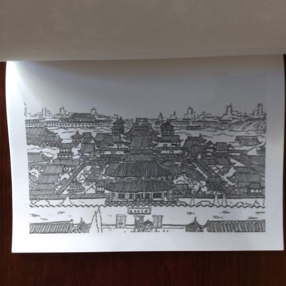 adult coloring books x2 China NWT - Picture 3 of 3